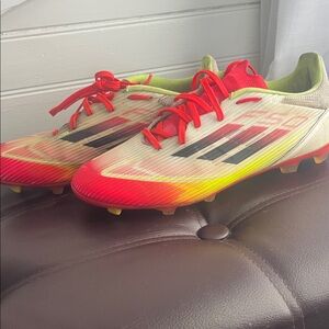 adidas Men’s  Soccer Cleats - Pink ,Yellow, Black